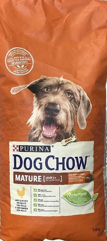 DOG CHOW MATURE ADULT AU POULET 14 KG