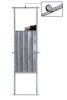 Guillotine plaque métal avec cable 3 m et roue