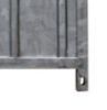 Panneau chenil H1,84m, Tole 1,35m + Treillis, sans porte