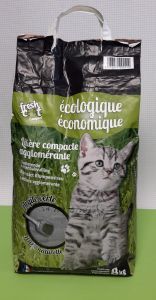 LITIERE FRESH CAT  AGGLOMERANTE COMPACT 8KG