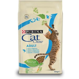 CAT CHOW ADULT RICHE EN SAUMON 10kg